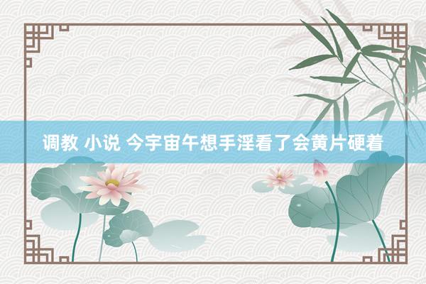 调教 小说 今宇宙午想手淫看了会黄片硬着